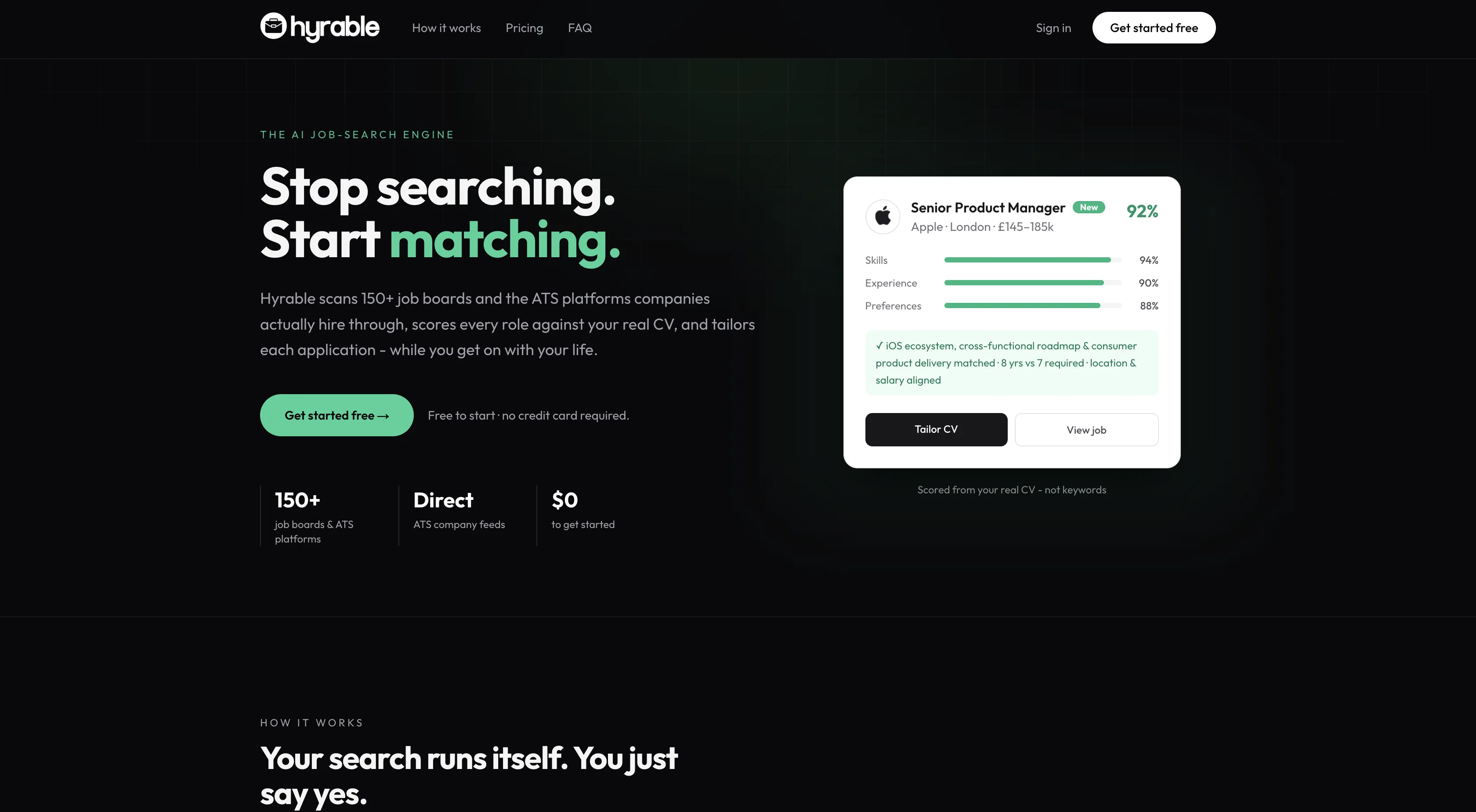 Hyrable app screenshot